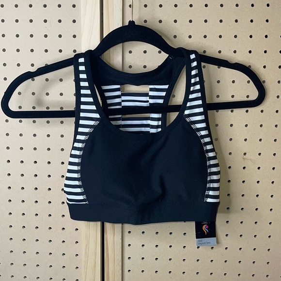 🍀 5/$25🍀 NWT‎ Ideology mid impact bra size X-small - Picture 6 of 8